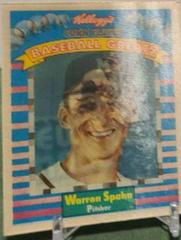Warren Spahn Baseball Cards 1991 Kellogg's Prices