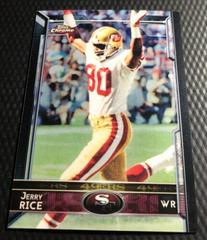 Jerry Rice #5 Football Cards 2015 Topps Chrome Prices