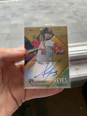 Alex Reyes [Gold Refractor] Baseball Cards 2017 Topps Finest Firsts Autographs Prices