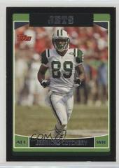 Jerricho Cotchery [Black] Football Cards 2006 Topps Prices