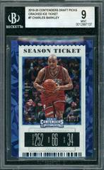 Charles Barkley [Cracked Ice] #7 Basketball Cards 2019 Panini Contenders Draft Picks Prices