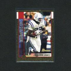 Edgerrin James [Gold] #26 Football Cards 2002 Bowman Prices