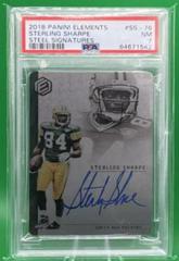 Sterling Sharpe [Steel] Football Cards 2018 Panini Elements Signatures Prices