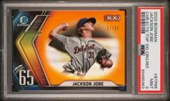 Jackson Jobe [Orange] #BTP-65 Baseball Cards 2022 Bowman Scouts' Top 100 Prices