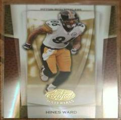 Hines Ward [Mirror Gold] #111 Football Cards 2007 Leaf Certified Materials Prices