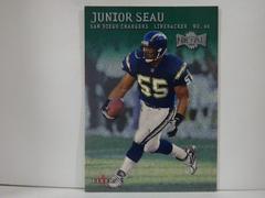 Junior Seau [Emerald] Football Cards 2000 Fleer Metal Prices