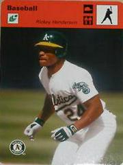 Rickey Henderson [Red] #39 Baseball Cards 2005 Leaf Sportscaster Prices