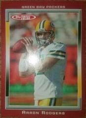 Aaron Rodgers [Red] #127 Football Cards 2006 Topps Total Prices