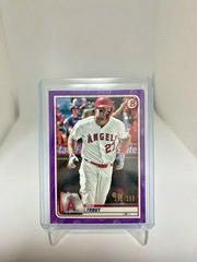 Mike Trout [Purple] Baseball Cards 2020 Bowman Prices