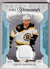 David Pastrnak #NR-DP Hockey Cards 2023 Upper Deck Artifacts NHL Remnants Prices