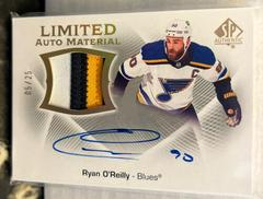 Ryan O'Reilly Hockey Cards 2021 SP Authentic Limited Auto Material Prices