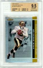 Drew Brees [Gold Refractor] #2 Football Cards 2007 Topps Finest Prices