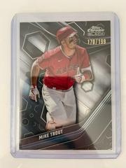 Mike Trout [Refractor] Baseball Cards 2023 Topps Chrome Black Prices