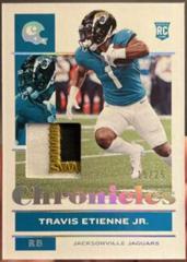 Travis Etienne Jr. [Jersey Prime] Football Cards 2021 Panini Chronicles Prices