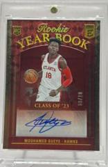 Mouhamed Gueye [Gold] #1 Basketball Cards 2023 Donruss Elite Rookie Yearbook Autograph Prices