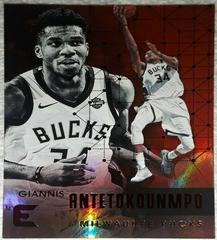 Giannis Antetokounmpo [Red] #34 Basketball Cards 2017 Panini Essentials Prices