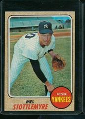 Mel Stottlemyre Baseball Cards 1968 Topps Milton Bradley Prices