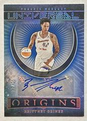 Brittney Griner [Blue] #UA-BGN Basketball Cards 2023 Panini Origins WNBA Universal Autographs Prices
