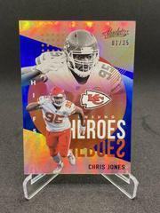 Chris Jones Football Cards 2021 Panini Absolute Unsung Heroes Prices