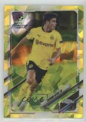 Giovanni Reyna [Yellow] Soccer Cards 2020 Topps Chrome UEFA Champions League Sapphire Prices
