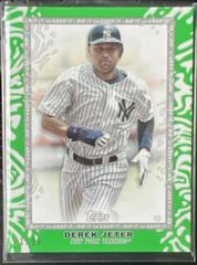 Derek Jeter [Green] #2 Baseball Cards 2022 Topps Rip Prices