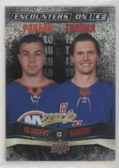 Jean Gabriel Pageau, Jacob Trouba [Gold] Hockey Cards 2022 Upper Deck MVP Encounters on Ice Prices