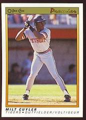 Milt Cuyler #27 Baseball Cards 1991 O Pee Chee Premier Prices