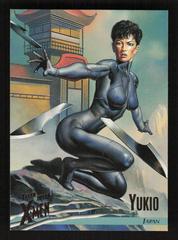Yukio #34 Marvel 1996 Ultra X-Men Wolverine Prices