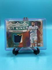 Karim Benzema [Gold] #KK-KB Soccer Cards 2022 Panini Donruss Kit Kings Prices