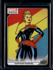 Captain Marvel [Black Rainbow] #148 Marvel 2023 Upper Deck Platinum Prices