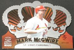 Mark McGwire [Limited] Baseball Cards 2000 Pacific Crown Royale Prices