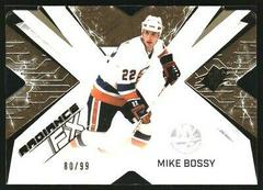 Mike Bossy [Gold] #RFX-15 Hockey Cards 2022 SPx Radiance FX Prices