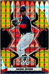 Rafael Devers [Choice Black Gold] #2 Baseball Cards 2022 Panini Mosaic Prices