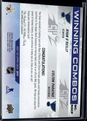 Ryan O'Reilly, Colton Parayko #WC-ROCP Hockey Cards 2021 SPx Winning Combos Prices