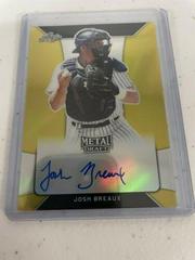 Josh Breaux #BA-JB2 Baseball Cards 2018 Leaf Metal Draft Autograph Prices