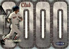 Carl Yastrzemski Baseball Cards 2000 Fleer 3000 Club Prices