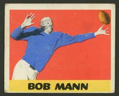 Bob Mann #44 Football Cards 1948 Leaf Prices