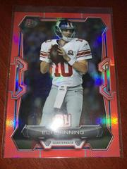 Eli Manning [Rainbow Foil Red] #77 Football Cards 2015 Bowman Prices