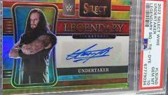 Undertaker [Tie Dye Prizm] #LS-UND Wrestling Cards 2022 Panini Select WWE Legendary Signatures Prices