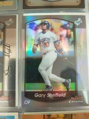 Gary Sheffield [Refractor] #134 Baseball Cards 2000 Bowman Chrome Prices
