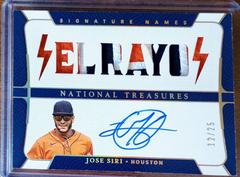 Jose Siri [Holo Gold] #SN-JS Baseball Cards 2022 Panini National Treasures Signature Names Prices