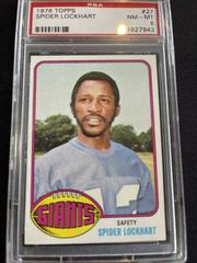 Spider Lockhart #27 Football Cards 1976 Topps Prices
