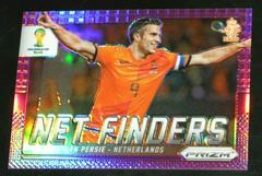Robin Van Persie [Purple Prizm] #14 Soccer Cards 2014 Panini Prizm World Cup Net Finders Prices