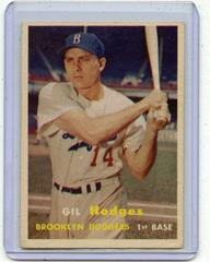 Gil Hodges Baseball Cards 1957 Topps Prices