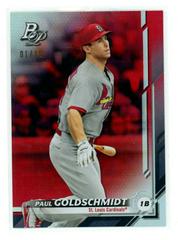 Paul Goldschmidt [Red] #25 Baseball Cards 2019 Bowman Platinum Prices