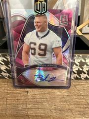 Brock Lesnar [Pink] #SIG-BLE Football Cards 2022 Panini Spectra Signatures Prices