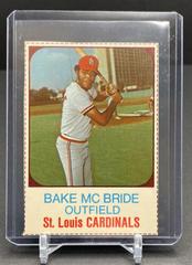 Bake McBride [Hand Cut] #41 Baseball Cards 1975 Hostess Prices