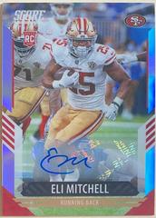 Eli Mitchell [Signature] Football Cards 2021 Panini Chronicles Score Update Rookies Prices