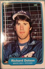 Richard Dotson #340 Baseball Cards 1982 Fleer Prices