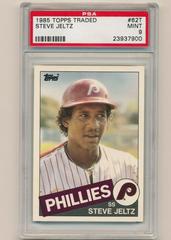 Steve Jeltz #62T Baseball Cards 1985 Topps Traded Prices